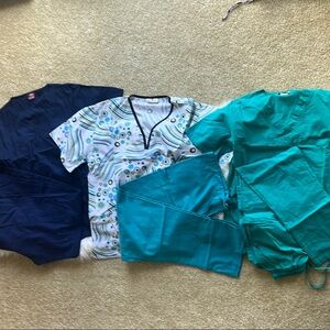 Colorful Women’s Scrub Set #6